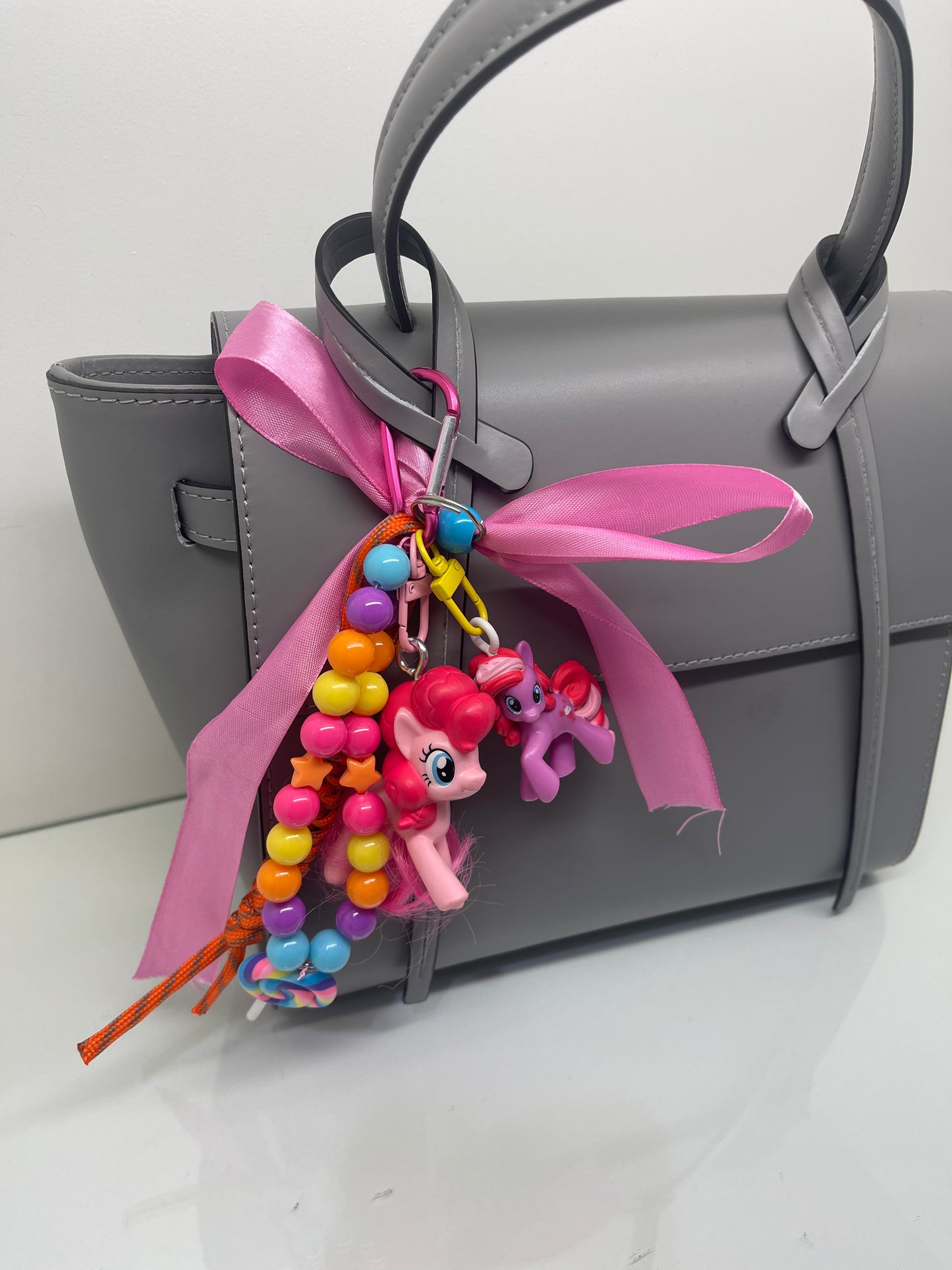 Bijou de sac " Poney Rainbow " - Edition Magic Pastel