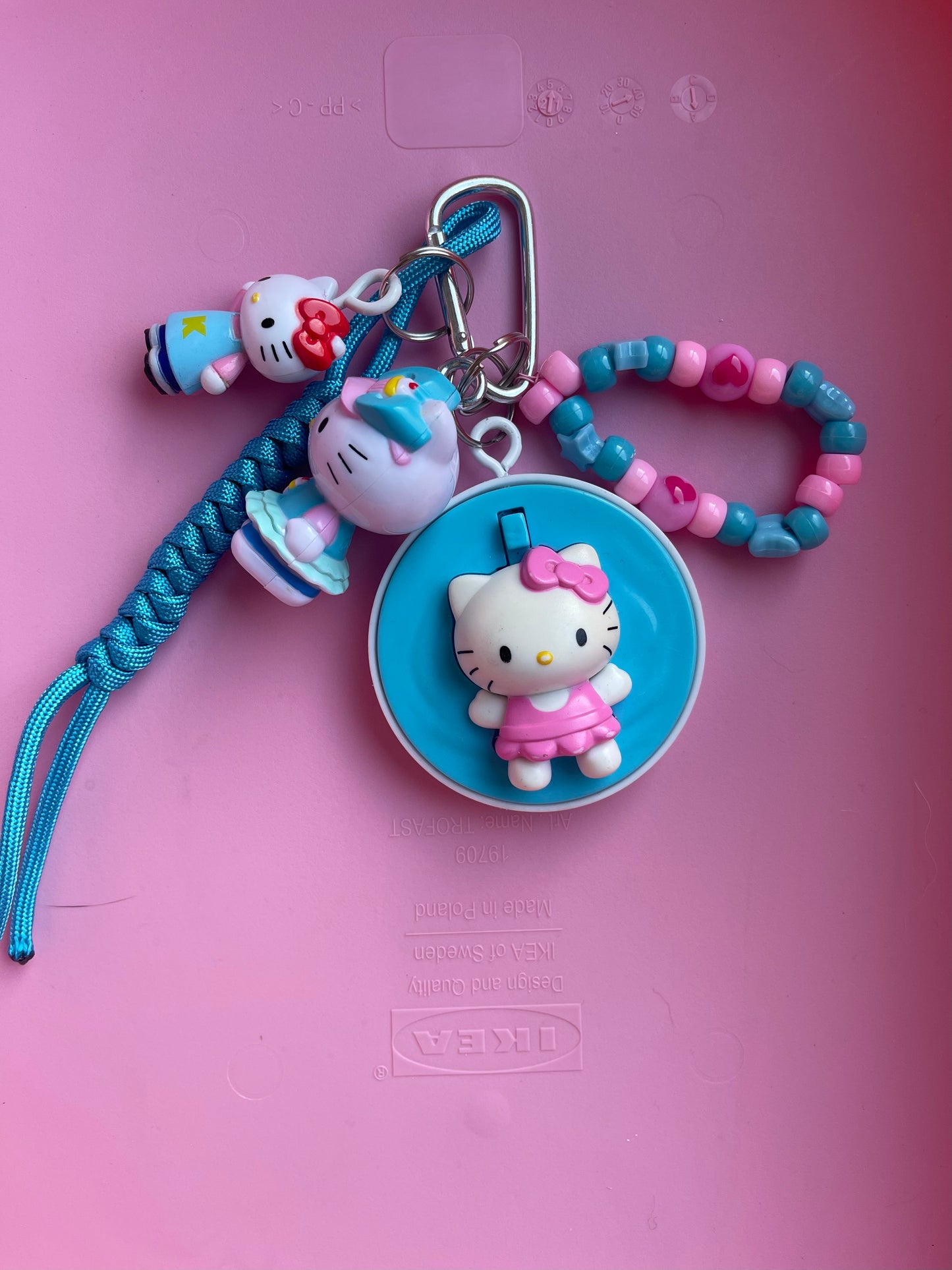 Bijou de sac " Hello Kitty Blue " - Edition Kawaii 90's
