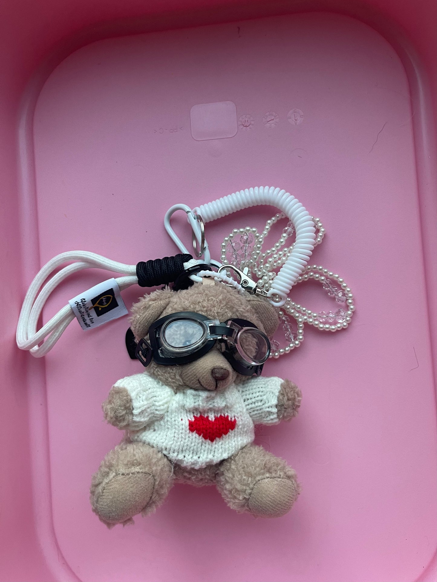 Bijou de sac " Doudours Sporty Love " - Edition Grain de Folie