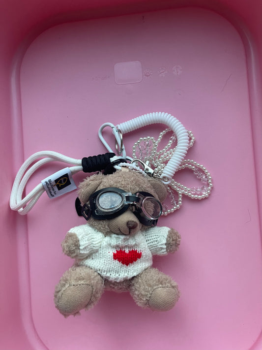 Bijou de sac " Doudours Sporty Love " - Edition Grain de Folie