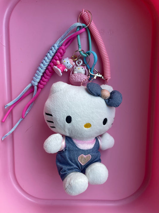 Bijou de sac " Hello Kitty Jeans " - Edition Kawaii 90's