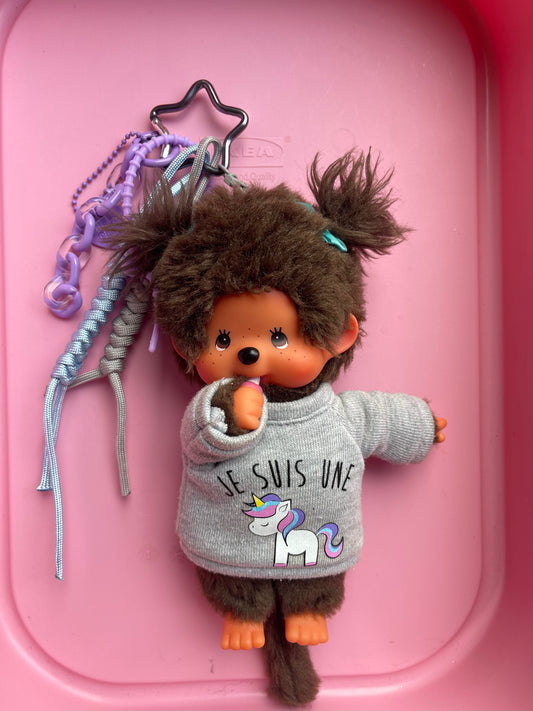 Bijou de sac " Je suis une licorne Moncchichi" - Edition tendre Enfance
