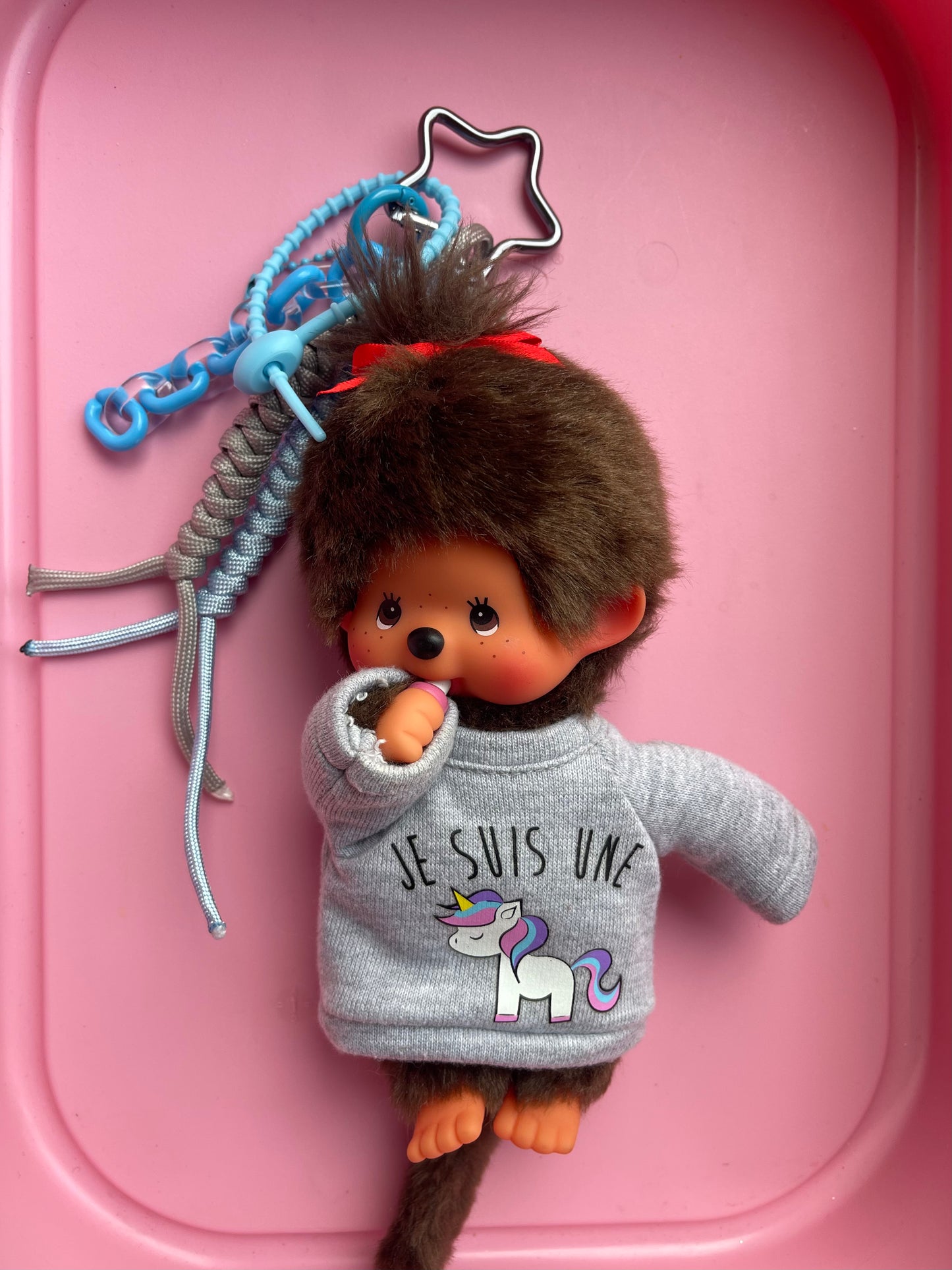 Bijou de sac " Je suis une licorne Moncchichi" - Edition tendre Enfance